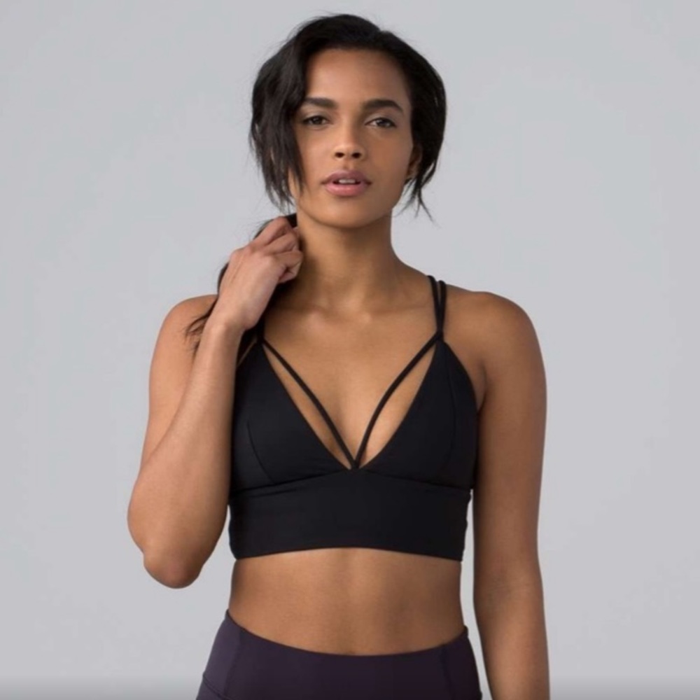 Lululemon Athletica Pushing Limits Sports Bra